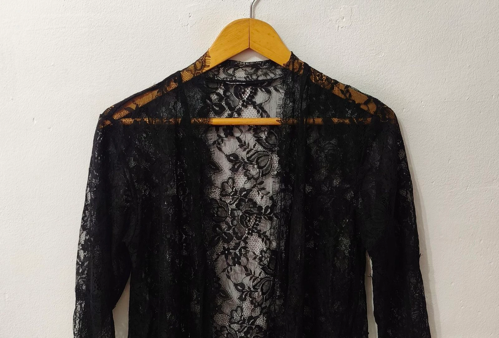 Black beach caftan for women Size M-L – photo 3